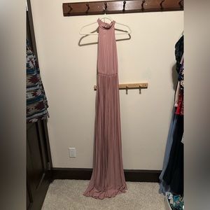 ASOS size 2 blush maxi dress. Brand new!
